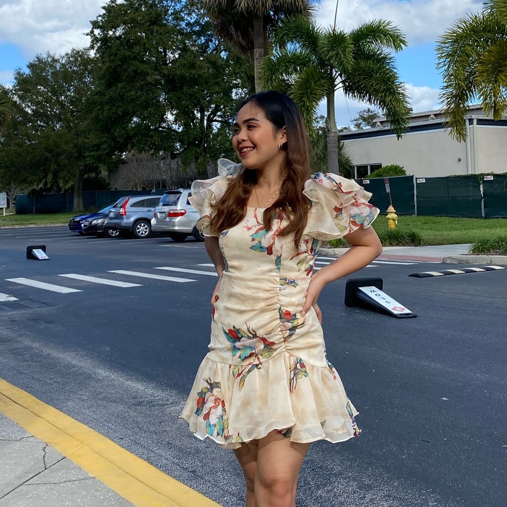 FLORAL DRESS